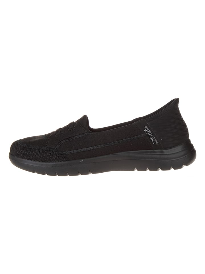 Skechers Slippersy "On The Go" w kolorze czarnym rozmiar: 40