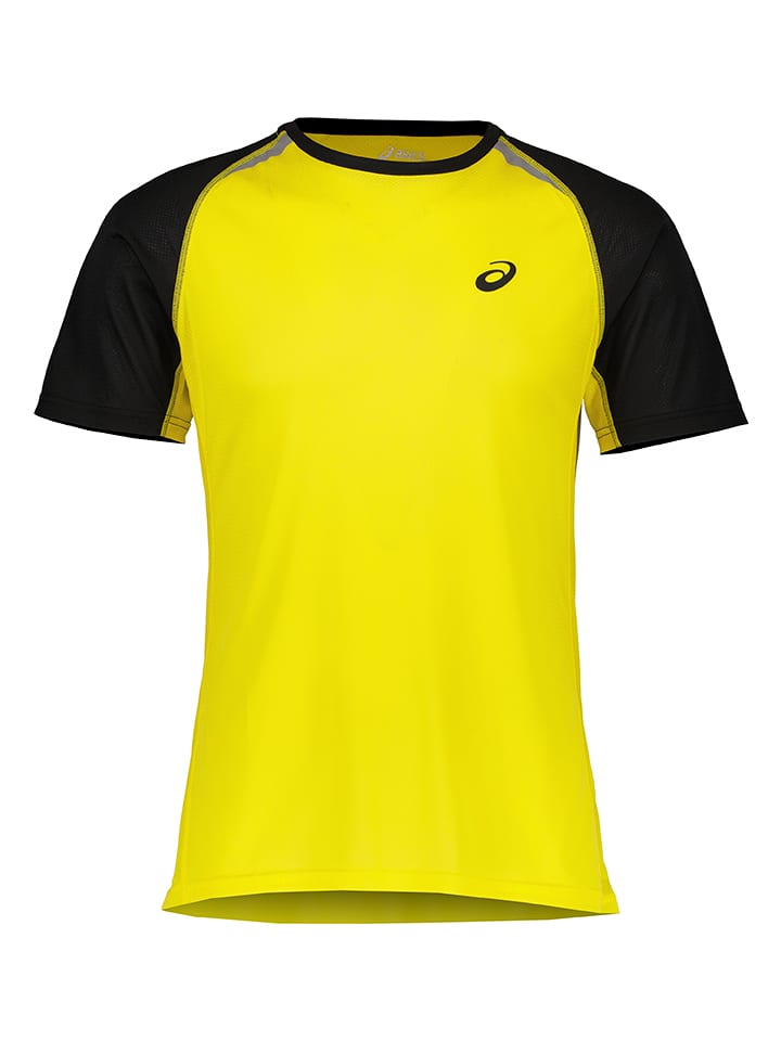 Koszulka sportowa w kolorze żółto-czarnym