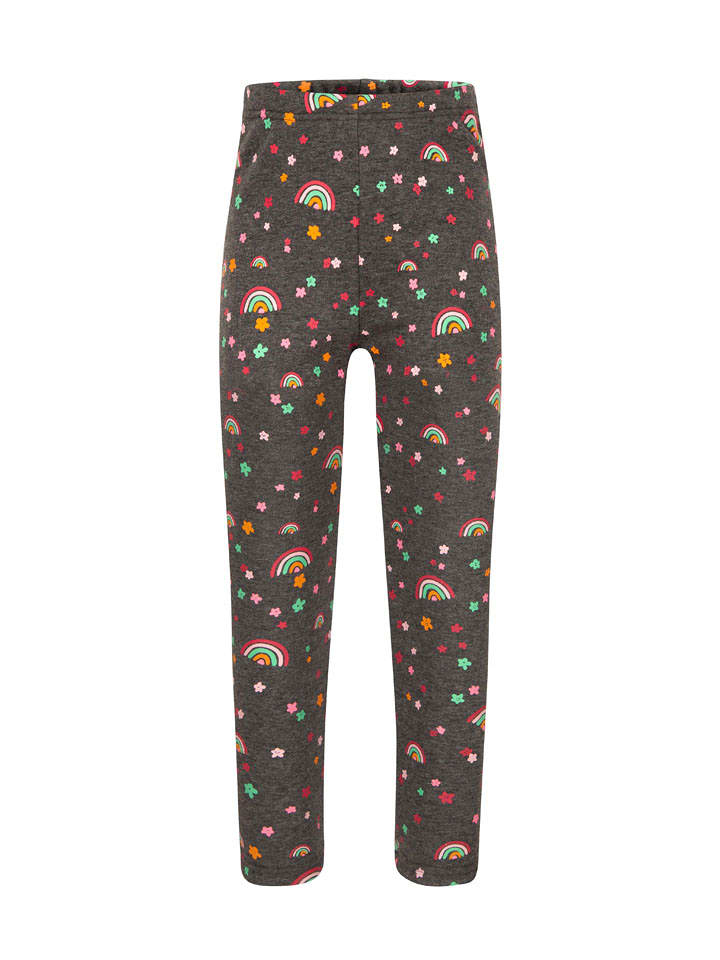 happy girls by Eisend Legginsy w kolorze antracytowym rozmiar: 92