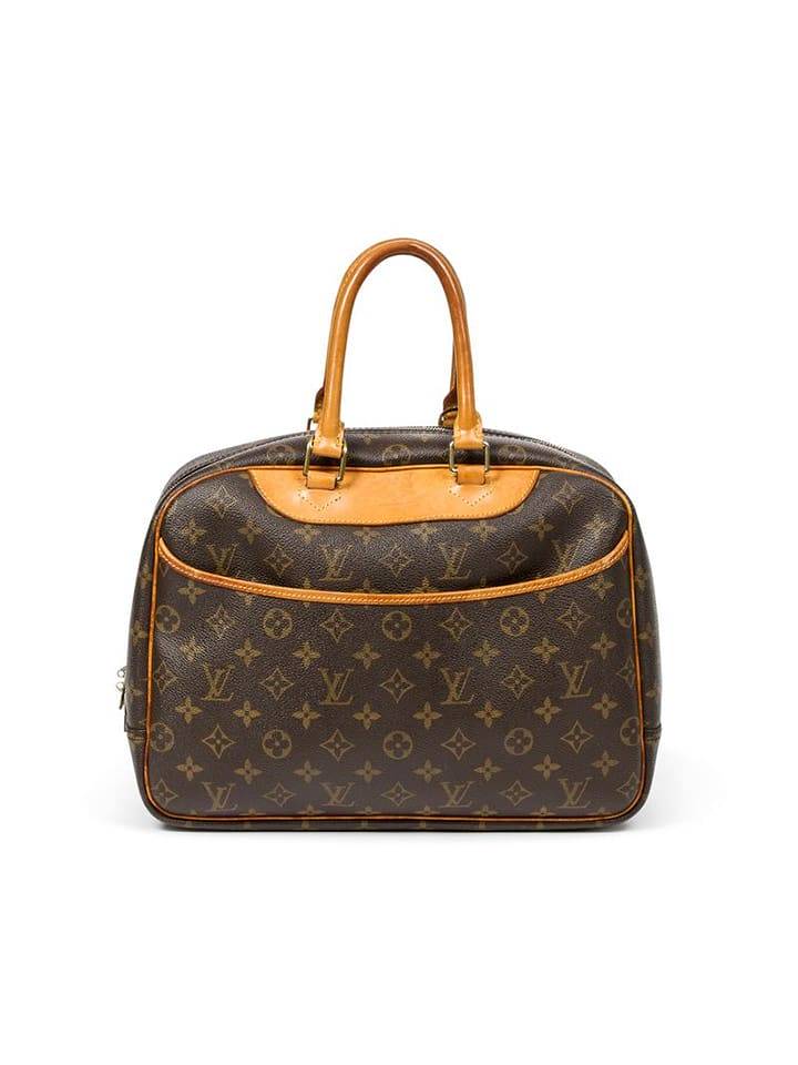 Louis Vuitton Torebka "Deauville" w kolorze brązowym - 35 x 26 x 14 cm rozmiar: onesize