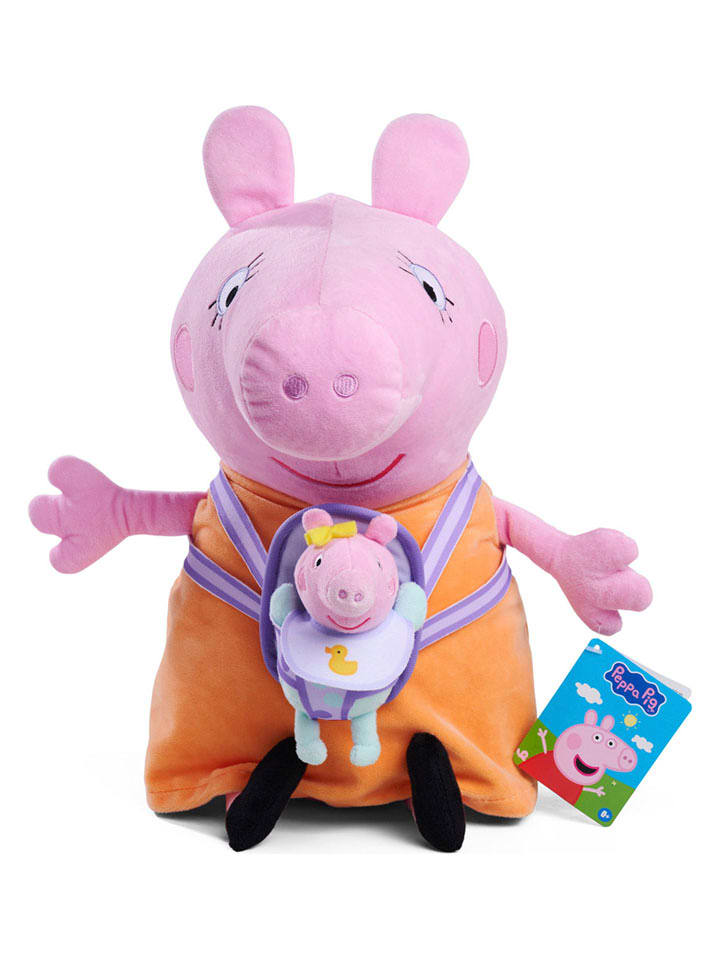 Peppa Pig Maskotka "Peppa Pig - Mama Wutz with Evie" - 0+ rozmiar: onesize