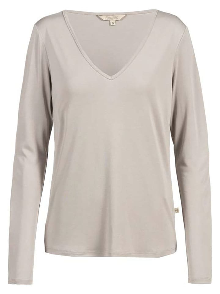 Herrlicher Koszulka w kolorze beżowym rozmiar: XS