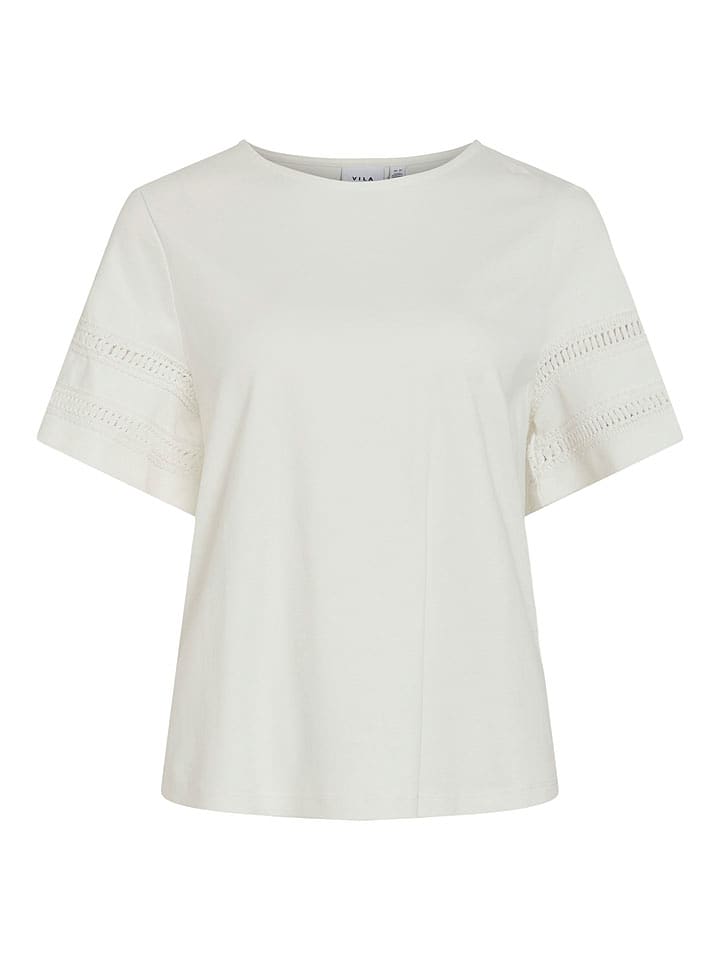 Vila Koszulka w kolorze białym rozmiar: L
