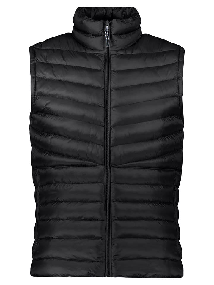 DOLOMITE Kamizelka pikowana "Strenta" w kolorze czarnym rozmiar: XL