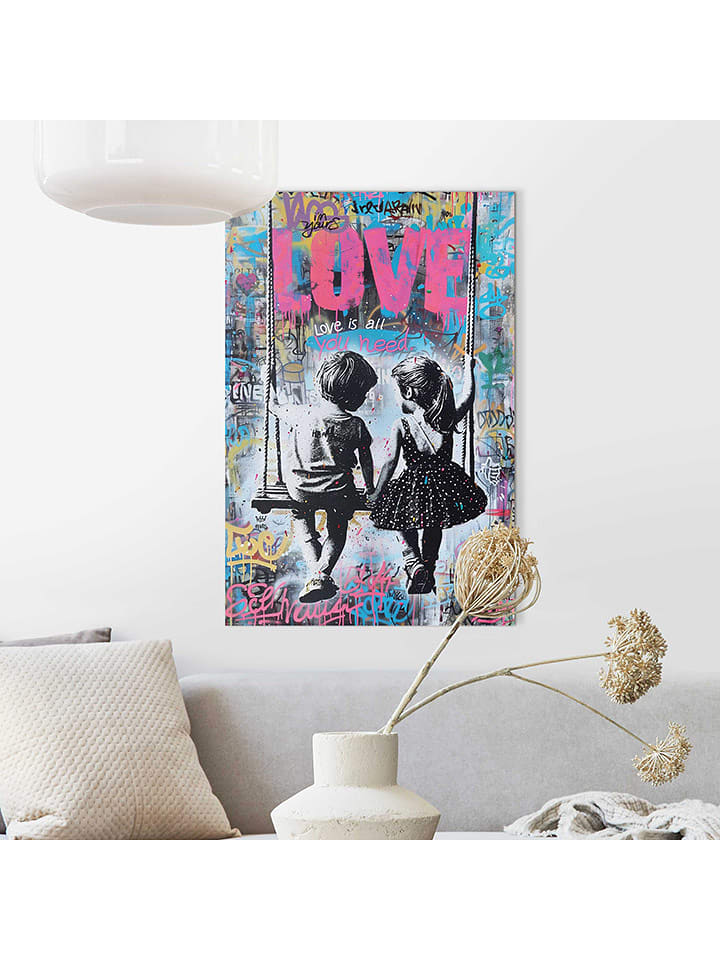 Orangewallz Druk artystyczny "Young Love" rozmiar: 60x90 cm