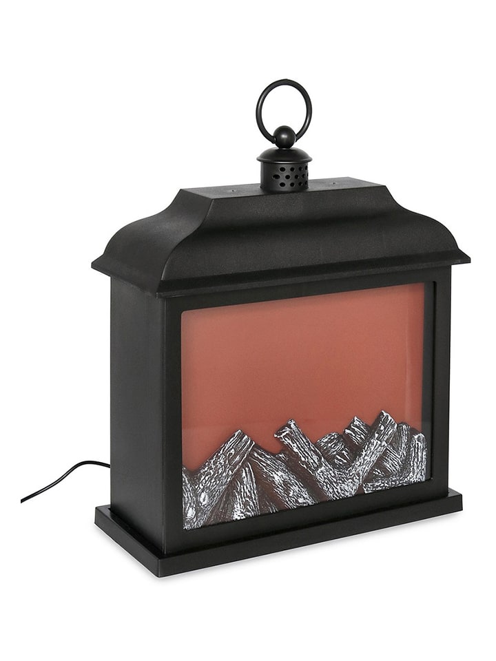 Bizzotto Dekoracyjna lampa LED "Lester" w kolorze czarnym - wys. 34 cm rozmiar: onesize