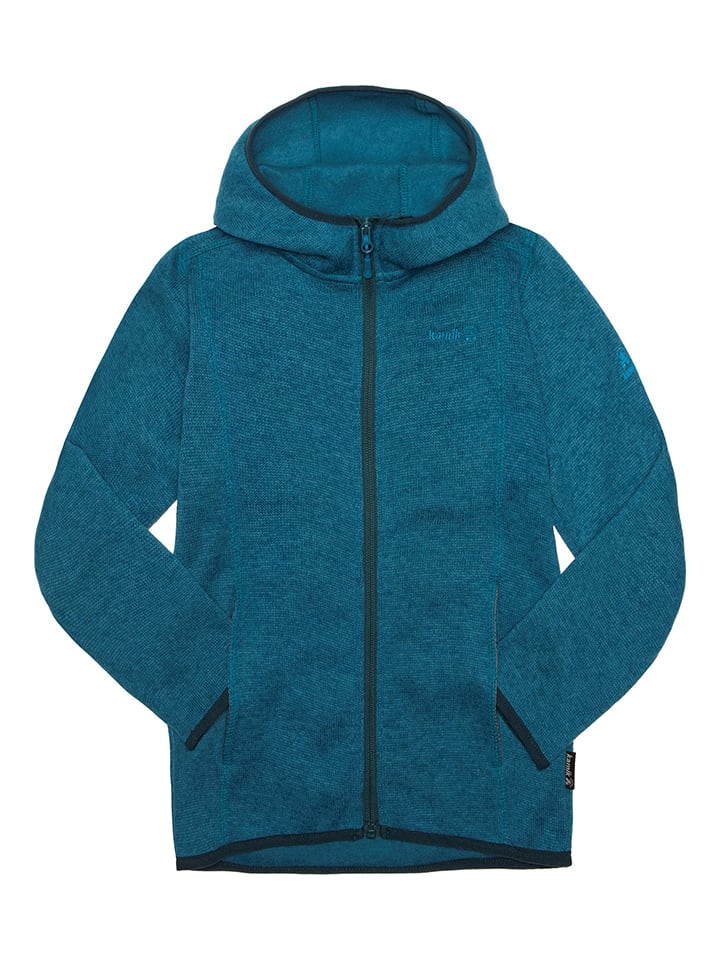 Kurtka polarowa "River" w kolorze morskim