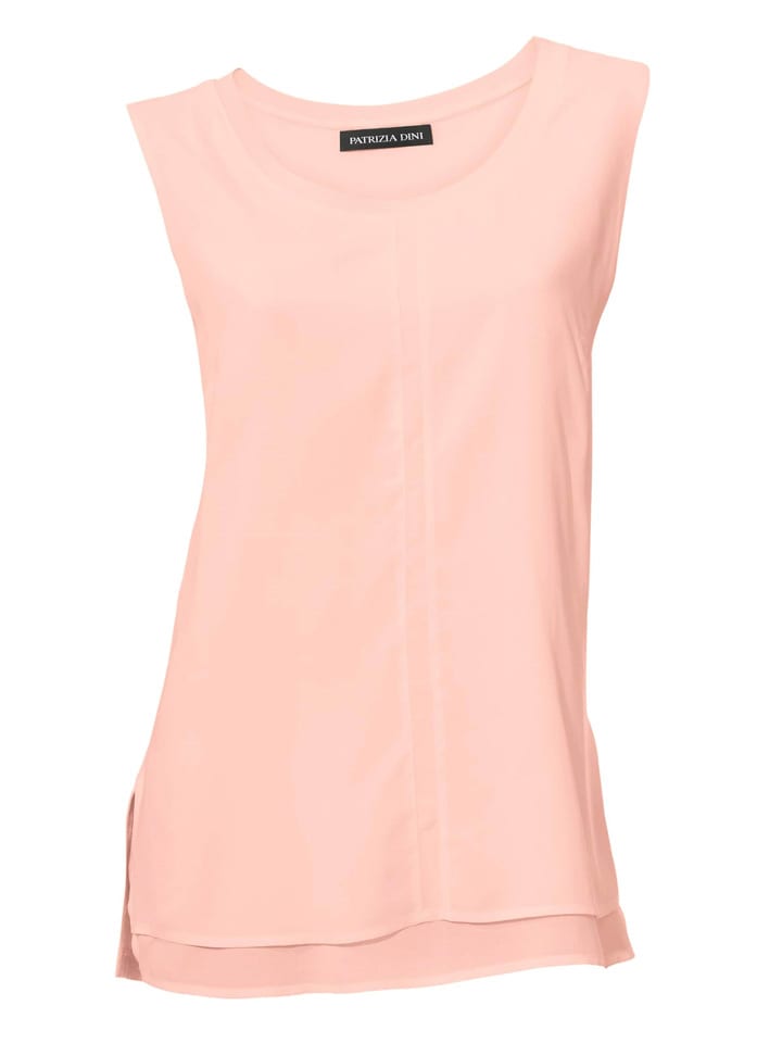 Top w kolorze jasnoróżowym