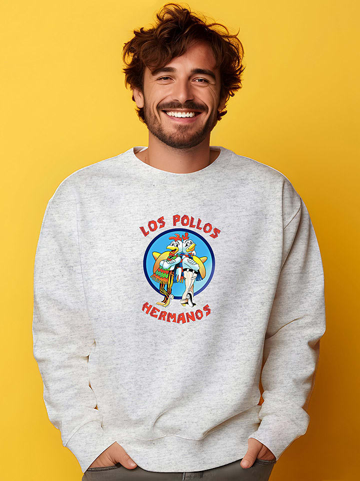 WOOOP Bluza "Hermanos" w kolorze jasnoszarym rozmiar: XL