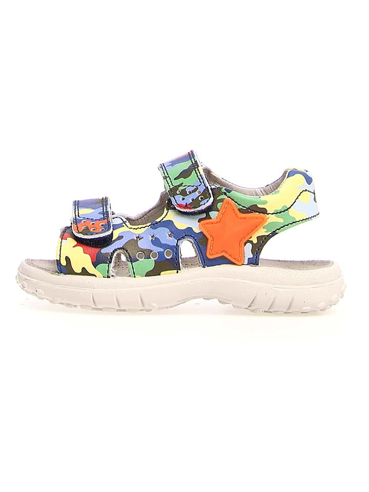 Naturino Skórzane sandały "Dock" ze wzorem rozmiar: 24