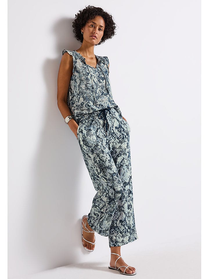 Street One Spodnie w kolorze jasnozielono-morskim rozmiar: W40/L26