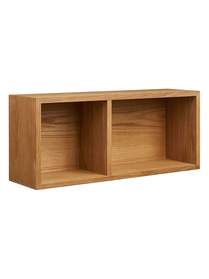 House Nordic Regał ścienny "Oshawa" w kolorze jasnobrązowym - 71 x 20 x 20 cm rozmiar: onesize