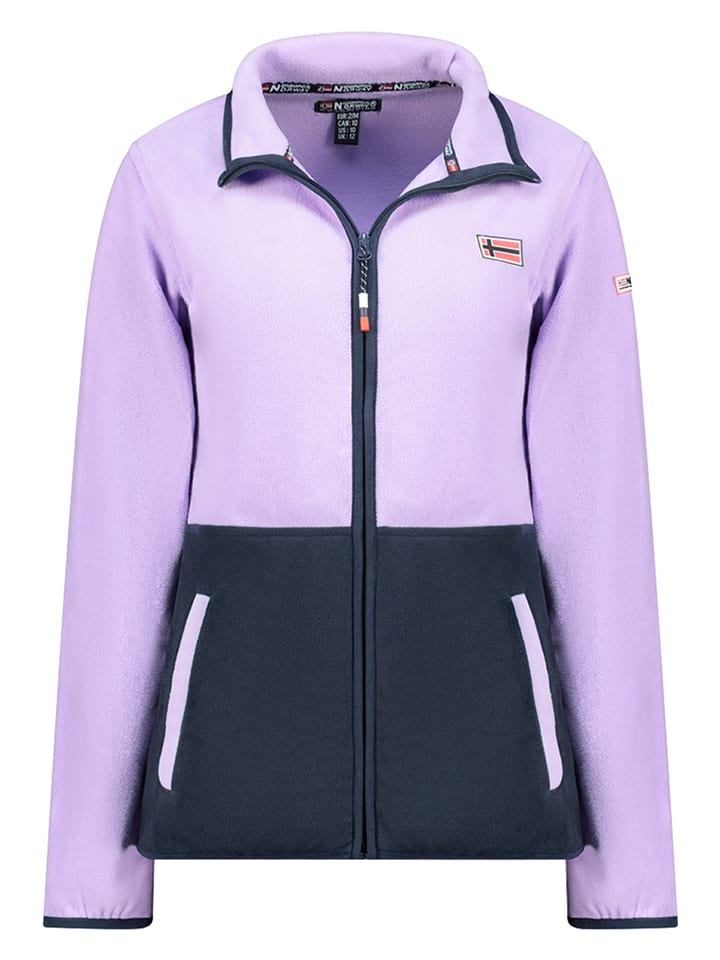 Geographical Norway Kurtka polarowa "Touki" w kolorze granatowo-fioletowym rozmiar: S