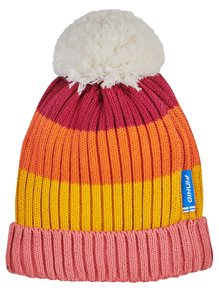 finkid Czapka "Pompula" ze wzorem rozmiar: 52 cm