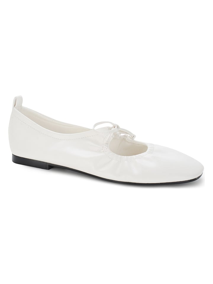 C'M Baleriny w kolorze białym rozmiar: 40