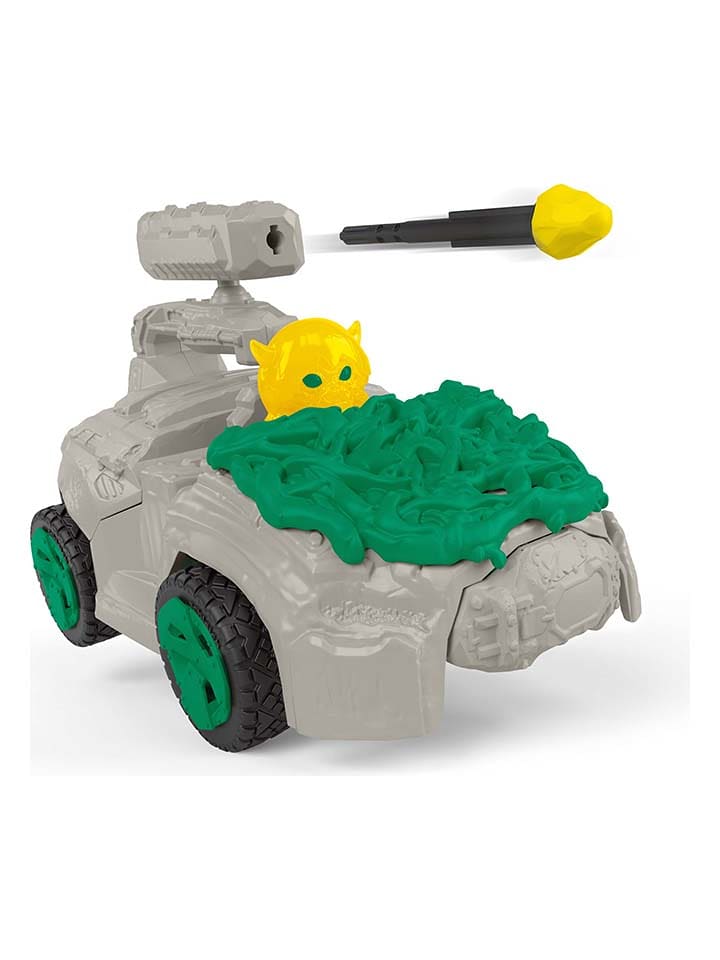 Schleich Figurka "Jungle-Crashmobile with Mini Cretaure" do zabawy - 6+ rozmiar: onesize