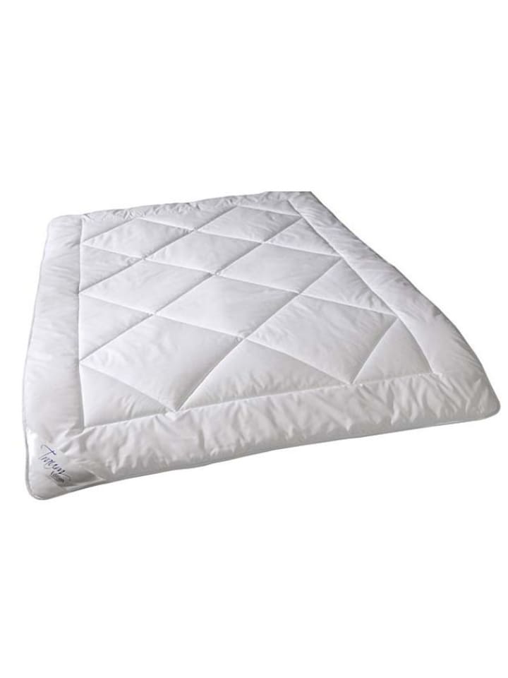 Böhmerwald Kołdra pikowana "All year - Normal" w kolorze białym rozmiar: 135x200 cm