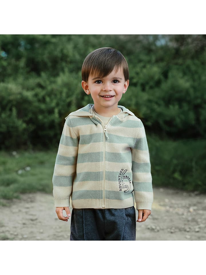 COOL CLUB Kardigan w kolorze turkusowo-beżowym rozmiar: 62