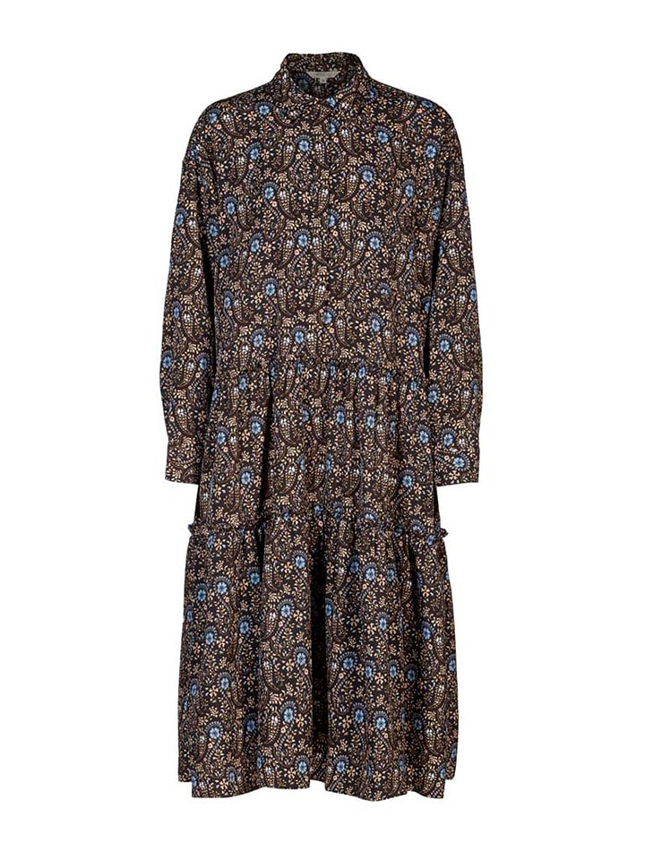 Herrlicher Sukienka w kolorze czarno-beżowym rozmiar: S