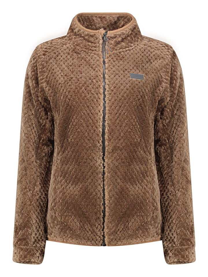 Geographical Norway Kurtka polarowa "Tadaba" w kolorze szarobrązowym rozmiar: XL