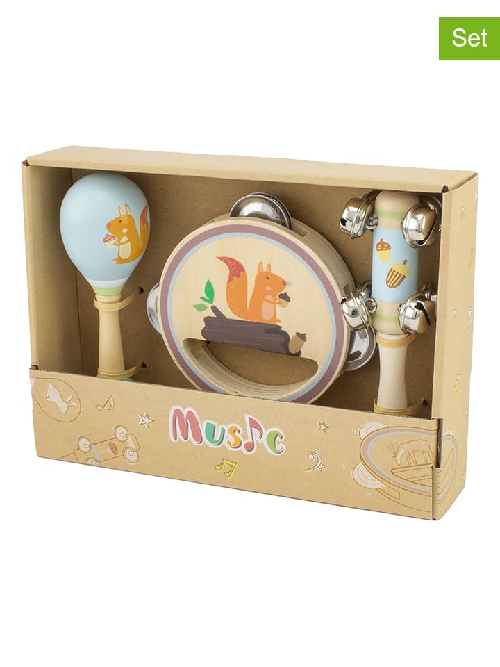 Ulysse 3-częściowy zestaw intrumentów w kolorze jasnobrązowym - 18 m+ rozmiar: onesize