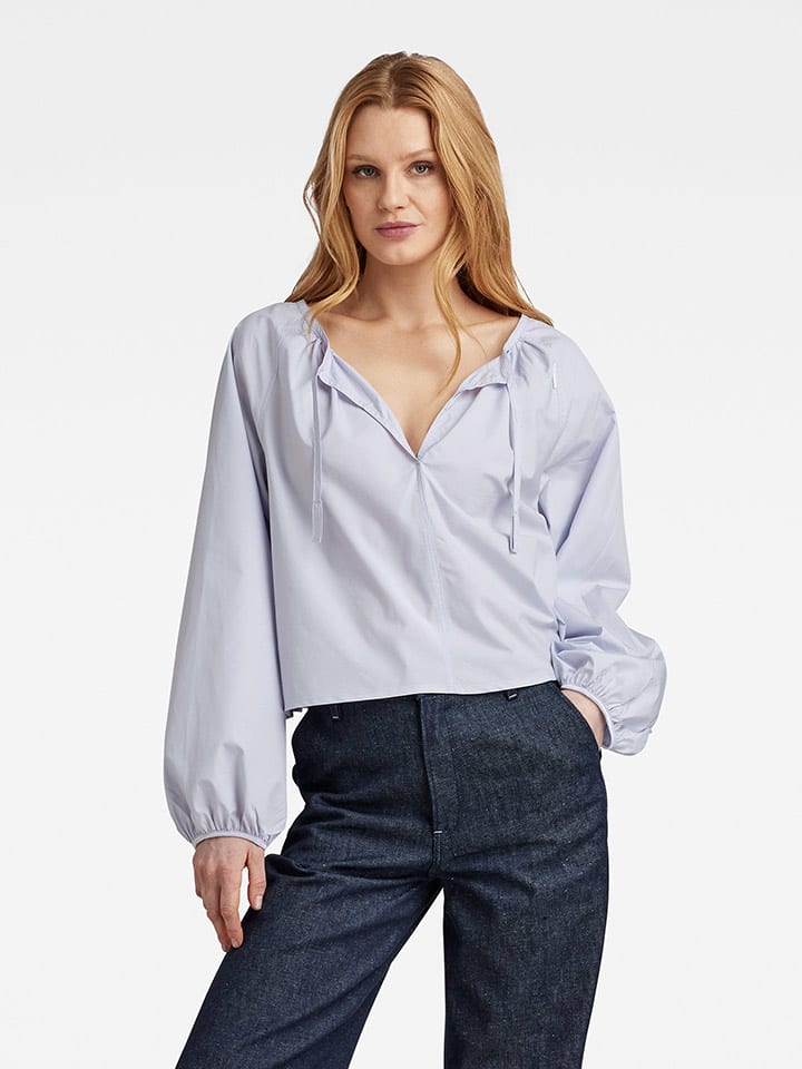 G-Star Bluzka w kolorze lawendowym rozmiar: S