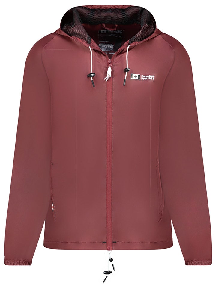 Canadian Peak Kurtka przejściowa "Boateak" w kolorze ciemnoczerwonym rozmiar: L