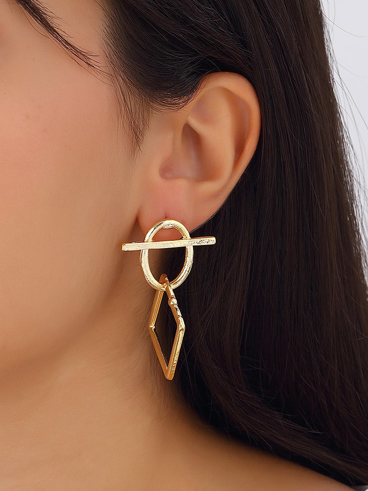 Nakkash Pozłacane kolczyki-wkrętki rozmiar: onesize