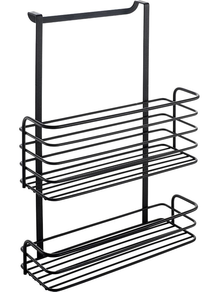 metaltex Kosz wiszący "Lava" w kolorze czarnym - 26 x 36 x 12 cm rozmiar: onesize