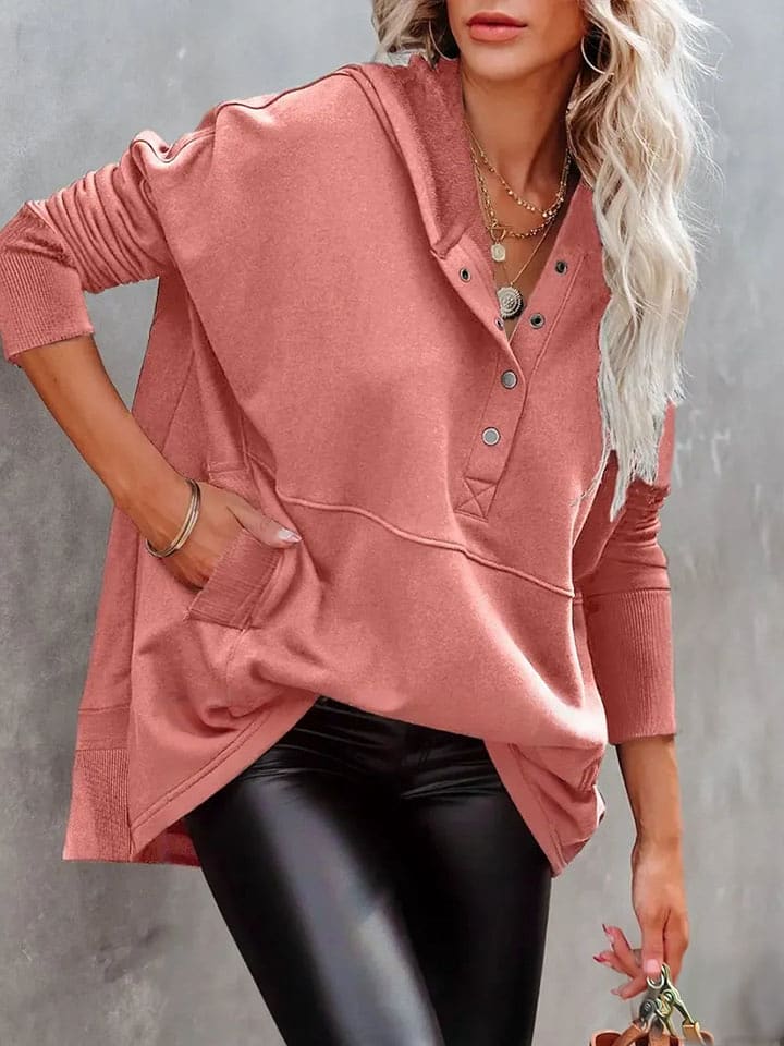 Milan Kiss Bluza w kolorze jasnoróżowym rozmiar: XL