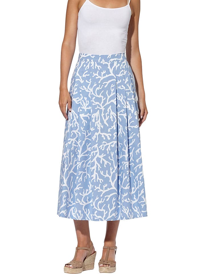 Heine Spódnica w kolorze błękitno-białym rozmiar: 50