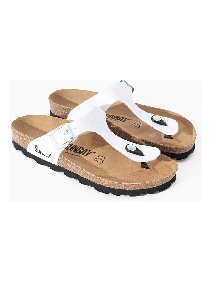 Sunbay Japonki "Camelia" w kolorze białym rozmiar: 40