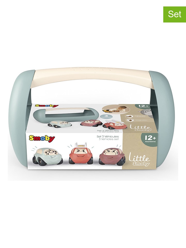 Smoby Samochodziki (3 szt.) "Mini-Flitzer" - 12 m+ rozmiar: onesize