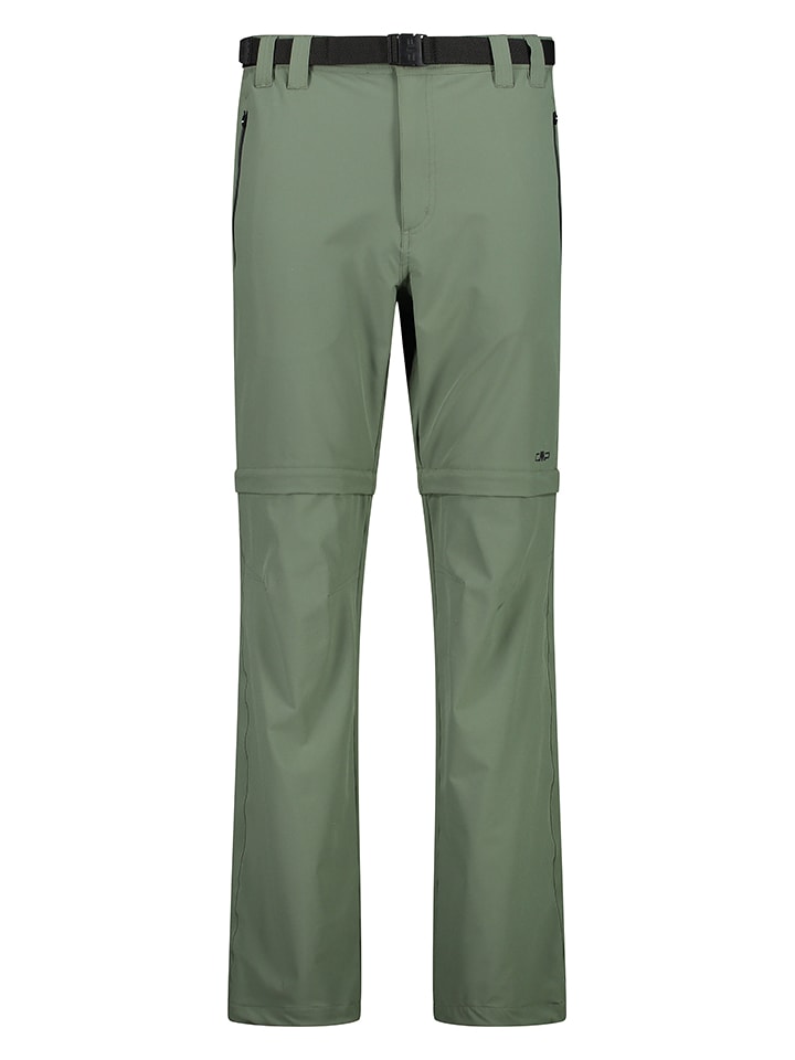 CMP Spodnie funkcyjne Zipp-Off w kolorze khaki rozmiar: 60