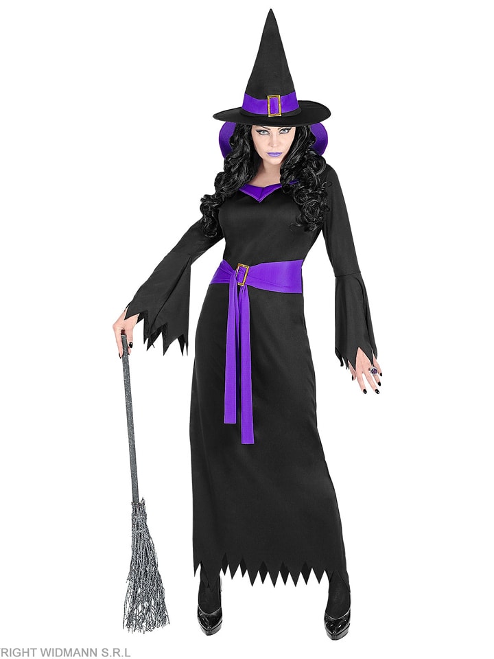 Widmann 2-częściowy kostium w kolorze czarno-fioletowym rozmiar: M