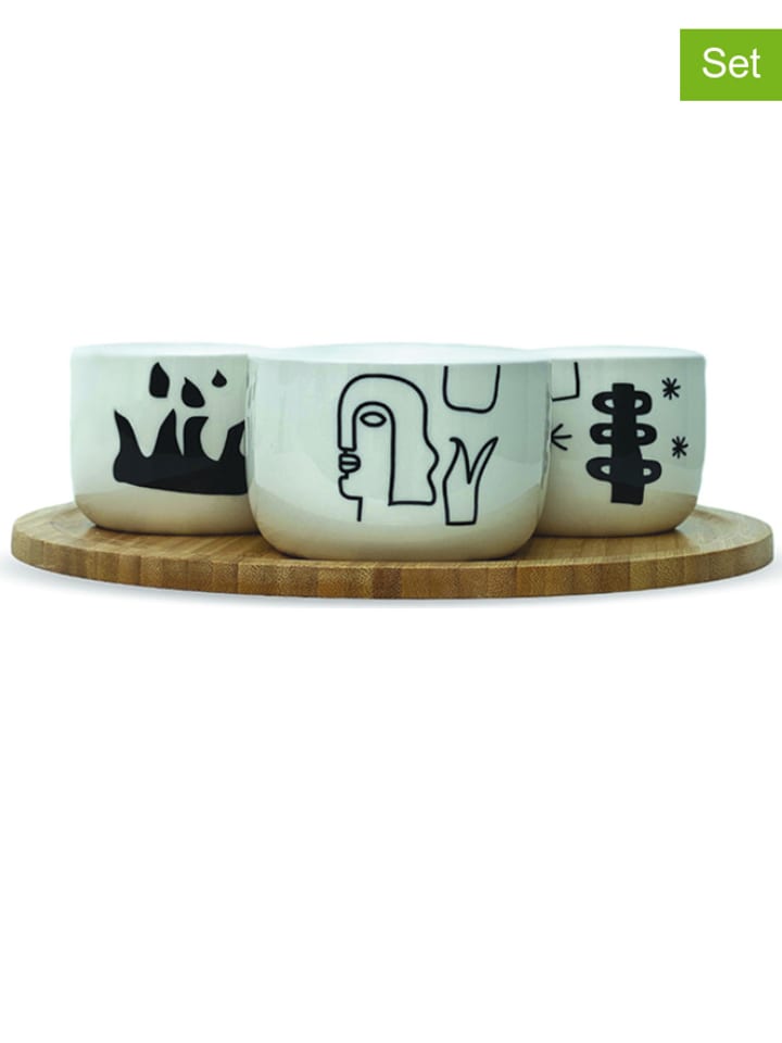 Deco Lorrie 5-częściowy zestaw w kolorze biało-czarnym rozmiar: onesize