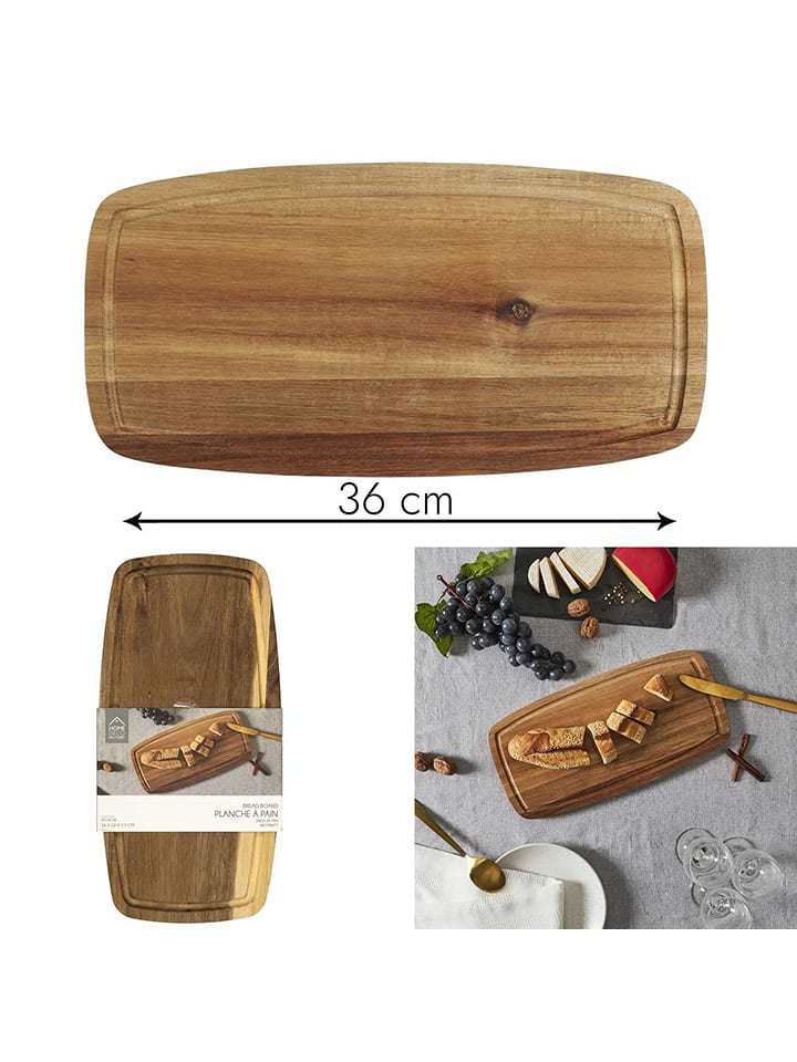 Make a Wish Deska w kolorze brązowym do krojenia - dł. 36 x 18 cm rozmiar: onesize