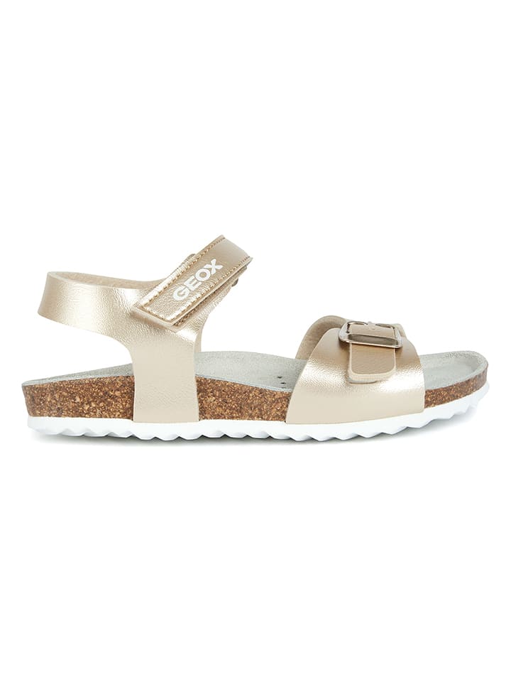 Geox Sandały "Adriel" w kolorze złotym rozmiar: 32