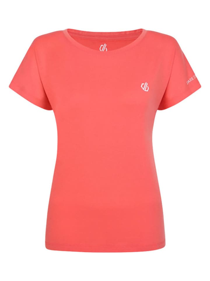 Dare 2b Koszulka sportowa "Persisting II Tee" w kolorze łososiowym rozmiar: 38