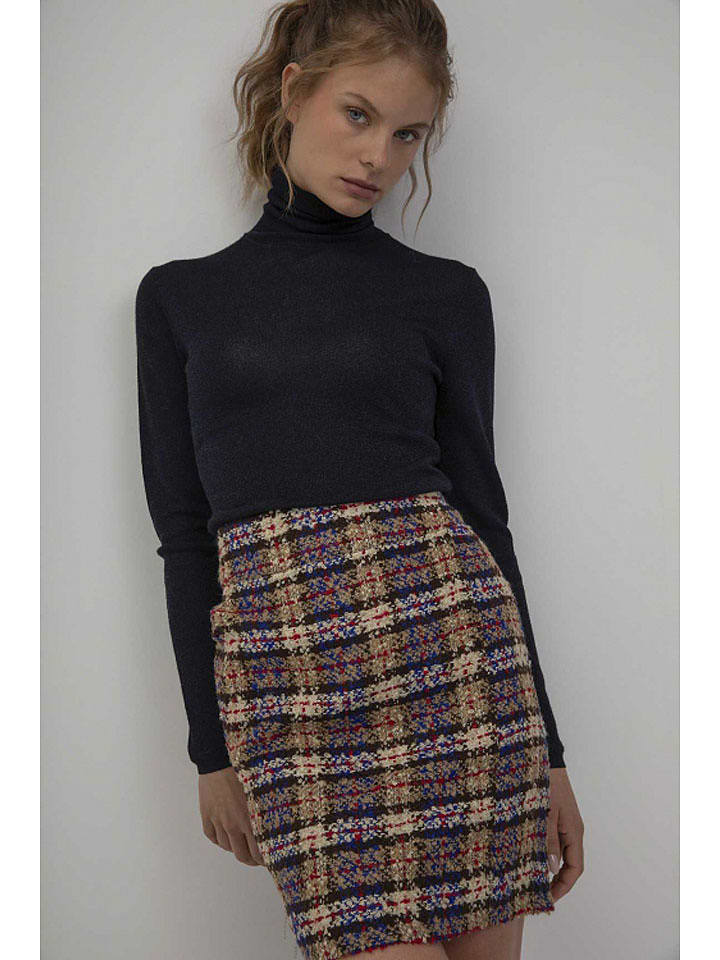 Josephine & Co Sweter "Saar" w kolorze granatowym rozmiar: M