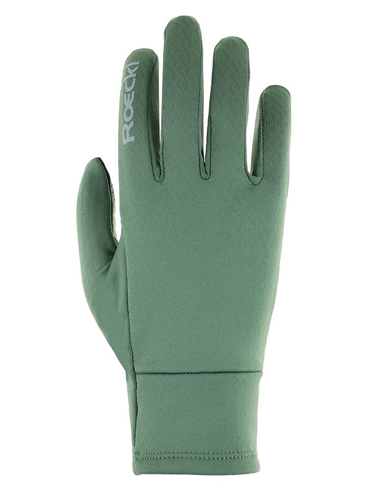 Roeckl SPORTS Rękawiczki funkcyjne "Hallau" w kolorze zielonym rozmiar: 9