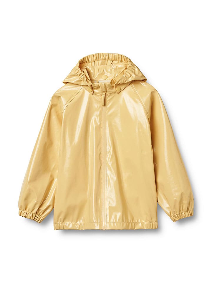 Wheat Kurtka przeciwdeszczowa "Chardy" w kolorze żółtym rozmiar: 110