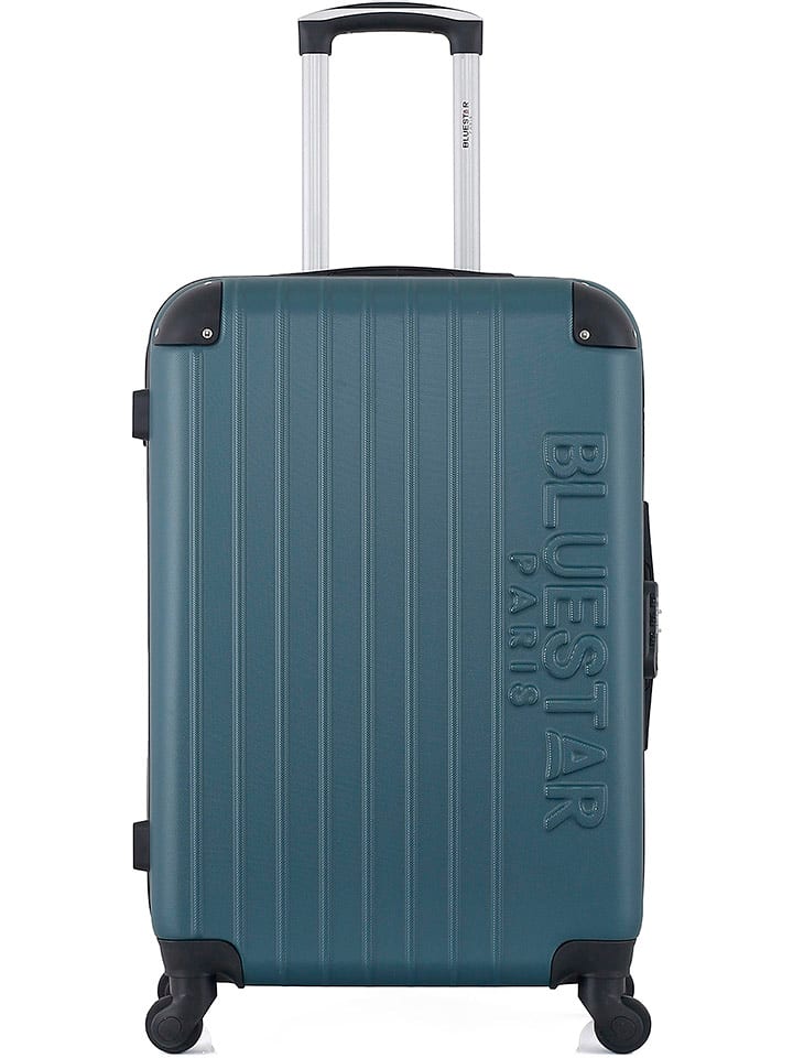 BlueStar Walizka "Bucarest" w kolorze morskim - 41 x 65 x 26 cm rozmiar: onesize