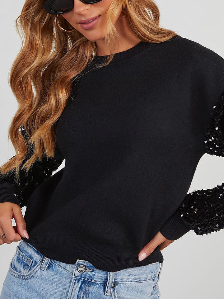 LA Angels Sweter w kolorze czarnym rozmiar: L