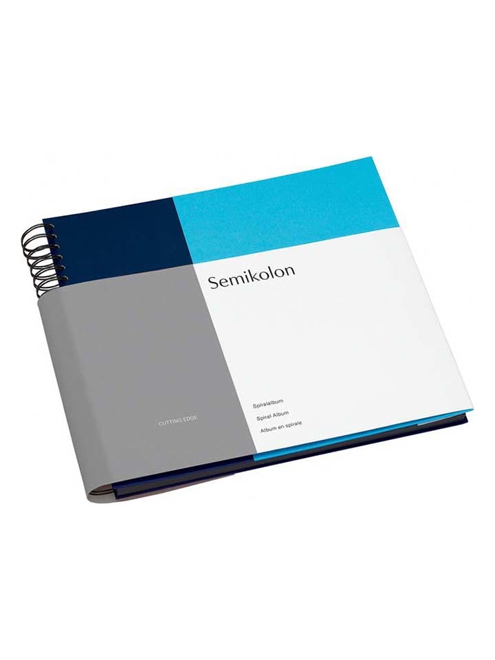 Semikolon Album fotograficzny w kolorze niebiesko-granatowym - 37,5 x 30,1 cm rozmiar: onesize