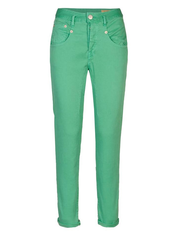 Herrlicher Dżinsy - Slim fit - w kolorze zielonym rozmiar: W29