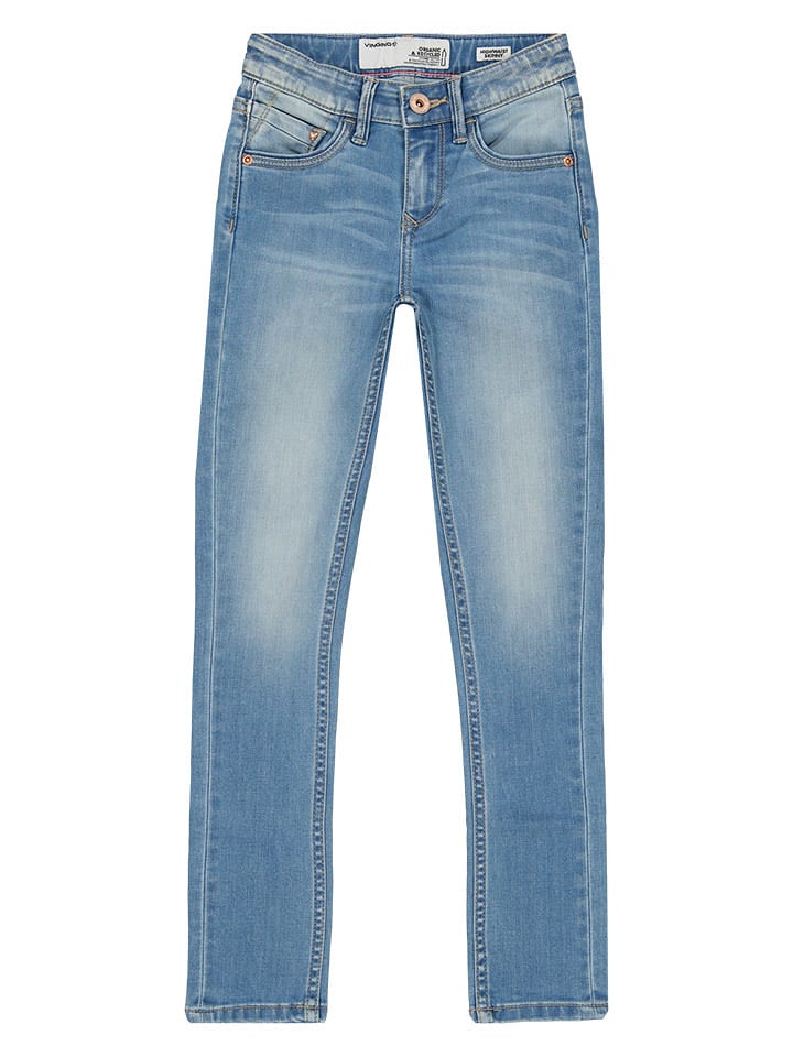 Vingino Dżinsy - Skinny fit - w kolorze niebieskim rozmiar: 164