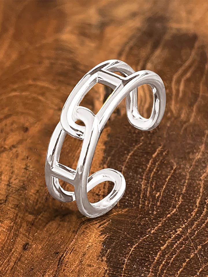 Eclat d'Argent Srebrny pierścionek rozmiar: 52