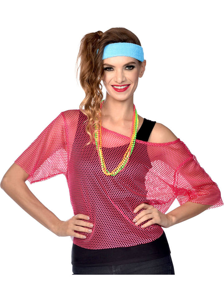 amscan Koszulka kostiumowa w kolorze różowym rozmiar: L/XL