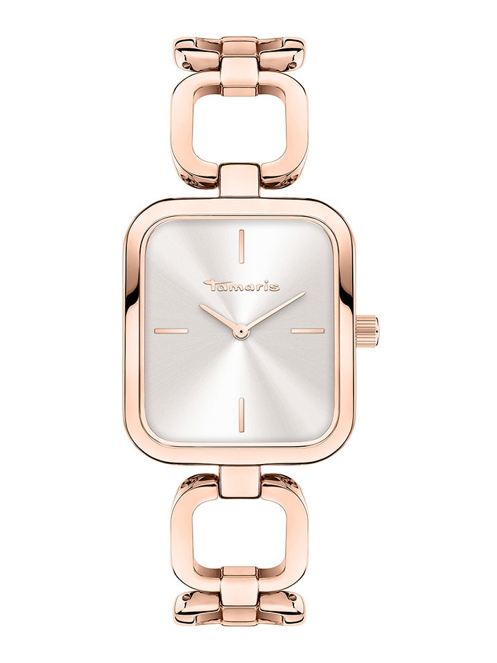 Tamaris Zegarek kwarcowy w kolorze różowozłoto-srebrnym rozmiar: onesize